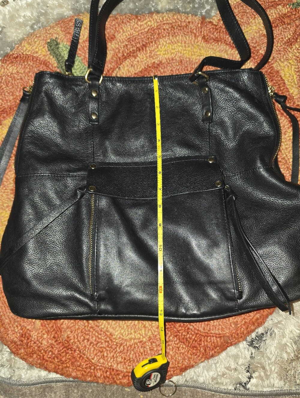 KOOBA Black Leather Shoulder Bag...Pre-owned in good condition! - Picture 5 of 7